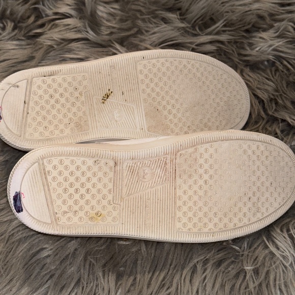 Peter Millar Crown Vantage Pebble Grain Leather Distressed Sneaker Size 8 - Picture 11 of 11